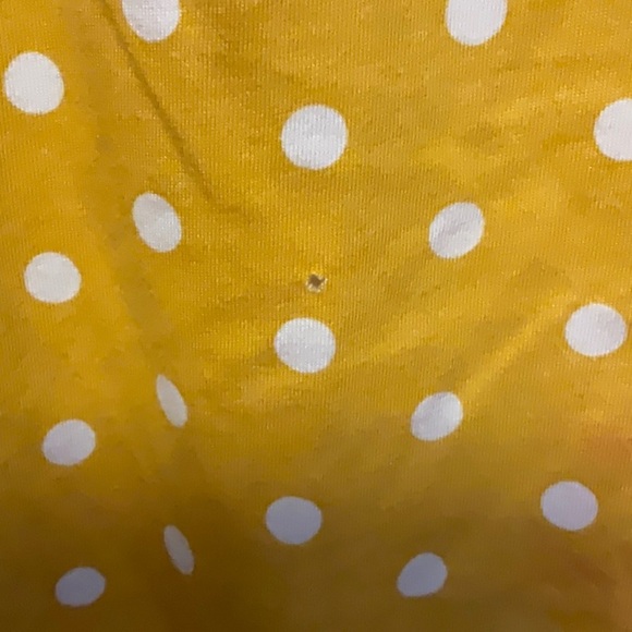 Cato Yellow Polka Dot Blouse - Picture 3 of 9